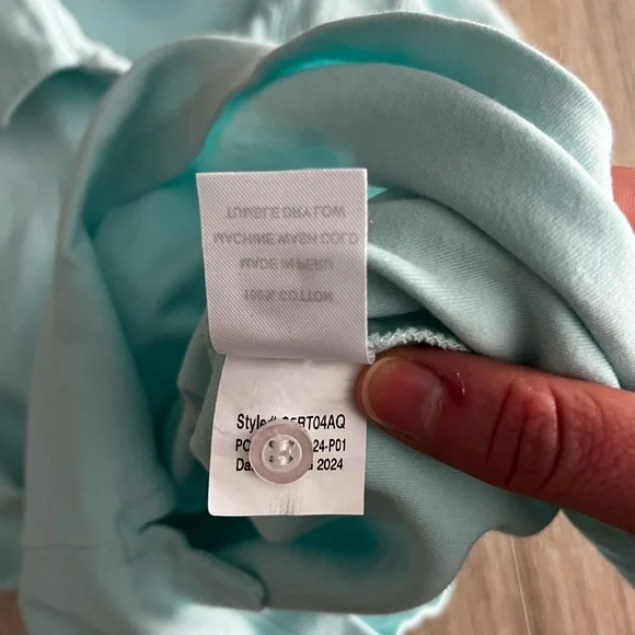 Little English Boy’s Aqua Polo Shirt Short Sleeves - Size 8 - Picture 5 of 8